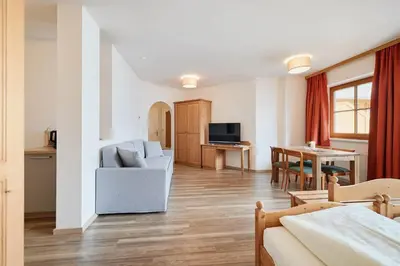TV/Unterhaltungsangebot in der Unterkunft Appartement Oberwirt Ferienwohnung