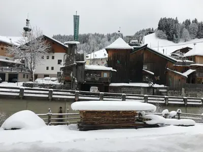 Appartement Mühlhäusl im Winter