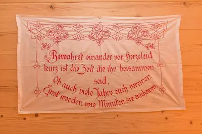 Grundriss der Unterkunft Müllerkaser