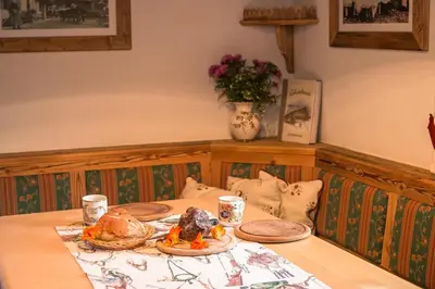 Essen im Chalet oder in der Nähe
