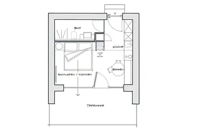Grundriss der Unterkunft Stoaberg Lodge