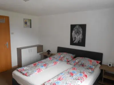 Ein Bett oder Betten in einem Zimmer der Unterkunft Ferienhaus Dankl