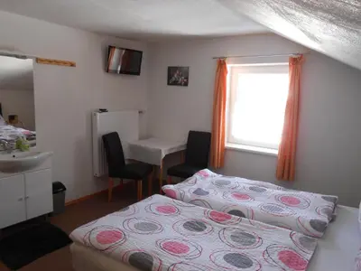 Ein Bett oder Betten in einem Zimmer der Unterkunft Ferienhaus Dankl