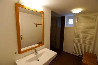 Ein Badezimmer in der Unterkunft Chalet Grand Wastl
