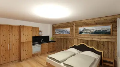Ein Bett oder Betten in einem Zimmer der Unterkunft Denggalahof