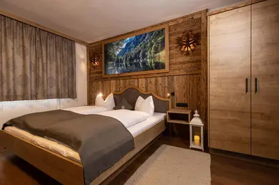 Ein Bett oder Betten in einem Zimmer der Unterkunft Denggalahof