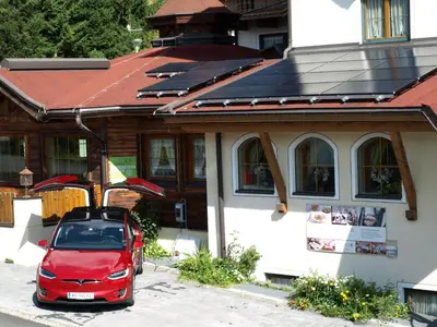 Das Gebäude in dem sich das Hotel befindet