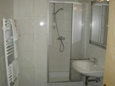 Ein Badezimmer in der Unterkunft Appartement La Piazza