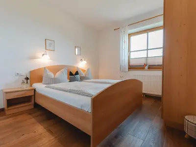 Ein Bett oder Betten in einem Zimmer der Unterkunft Holiday Home Erlachhof by Interhome