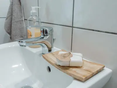 Ein Badezimmer in der Unterkunft Holiday Home Erlachhof by Interhome