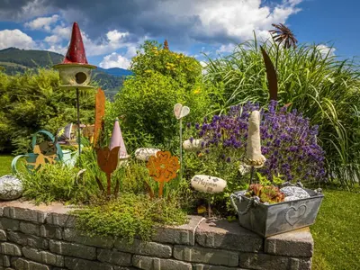 Ein Garten an der Unterkunft Holiday Home Erlachhof by Interhome