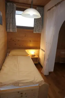 Ein Bett oder Betten in einem Zimmer der Unterkunft Ferienwohnung Schaffenrath