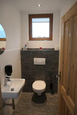 Ein Badezimmer in der Unterkunft Ferienwohnung Schaffenrath