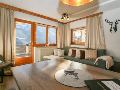 Ein Sitzbereich in der Unterkunft Apartment Lieblingsplatzl by Interhome