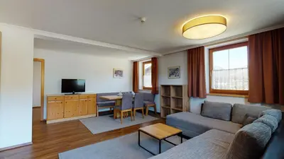 TV/Unterhaltungsangebot in der Unterkunft Appartements KALSWIRT