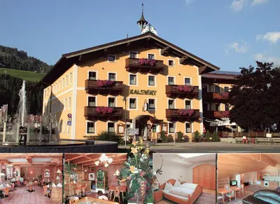 Das Gebäude in dem sich das Aparthotel befindet