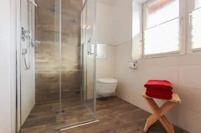 Ein Badezimmer in der Unterkunft Ferienhaus Joel