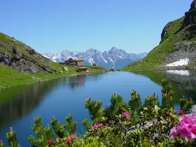 Naturlandschaft in der Nähe der Ferienwohnung