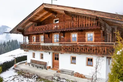 Naturlandschaft in der Nähe des Bauernhofs