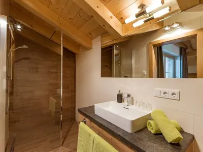 Ein Badezimmer in der Unterkunft Appart Bergleben-Deluxe ****