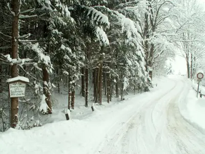 Pension Christoph im Winter