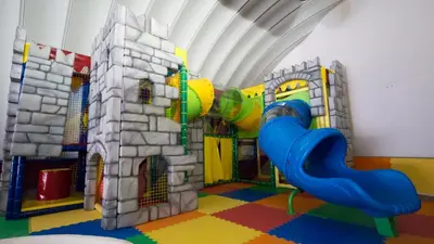Der Kid's Club in der Unterkunft Family Hotel Schloss Rosenegg