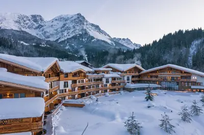 Naturlandschaft in der Nähe des Aparthotels