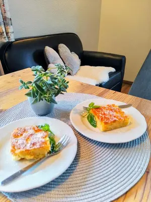 Essen in der Ferienwohnung oder in der Nähe