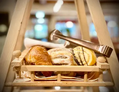 Essen im Hotel oder in der Nähe