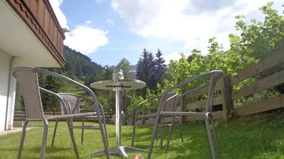 Ein Garten an der Unterkunft Haus am Sunnfeld