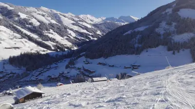 Haus am Sunnfeld im Winter
