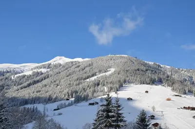 Haus am Sunnfeld im Winter