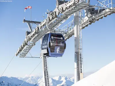 Apartment in Gerlos near Ski Slopes im Winter