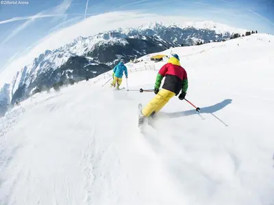Skifahren in der Ferienwohnung oder in der Nähe