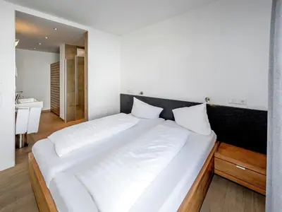 Ein Bett oder Betten in einem Zimmer der Unterkunft Apartment in Gerlos near Ski Slopes