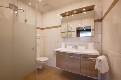 Ein Badezimmer in der Unterkunft Hotel Restaurant Gradlwirt
