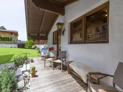 Ein Garten an der Unterkunft Eden Appartements
