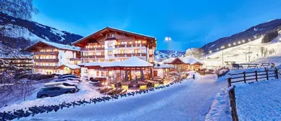 Bauernhof Hotel Oberschwarzach im Winter