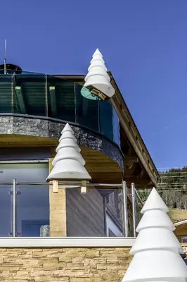Das Gebäude in dem sich das Hotel befindet
