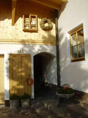 Eine Fassade oder ein Eingang zu Apartment Martina