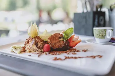 Essen im Hotel oder in der Nähe