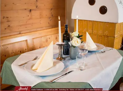 Essen in der Pension oder in der Nähe