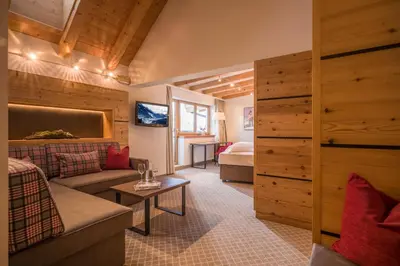 TV/Unterhaltungsangebot in der Unterkunft Alpen Glück Hotel Kirchberger Hof