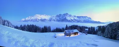 Noba Hof im Winter