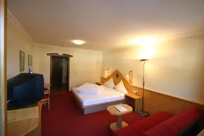 TV/Unterhaltungsangebot in der Unterkunft Frühstückshotel Margret