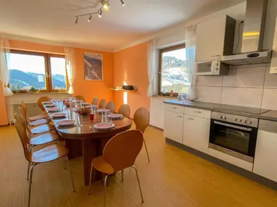 Küche/Küchenzeile in der Unterkunft Apartment Roggenboden-1 by Interhome