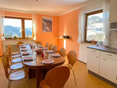 Küche/Küchenzeile in der Unterkunft Apartment Roggenboden-1 by Interhome