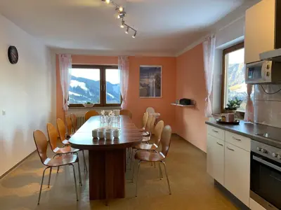 Küche/Küchenzeile in der Unterkunft Apartment Roggenboden-2 by Interhome