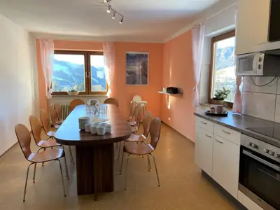 Küche/Küchenzeile in der Unterkunft Apartment Roggenboden-2 by Interhome