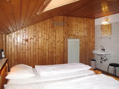 Ein Bett oder Betten in einem Zimmer der Unterkunft Holiday Home Schwalbenhof by Interhome